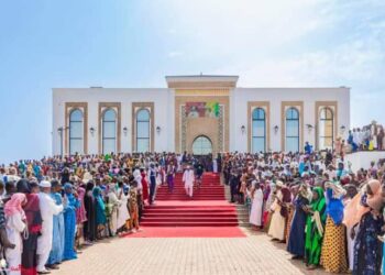Inauguration de la mosquée Mohamed VI à Enta.