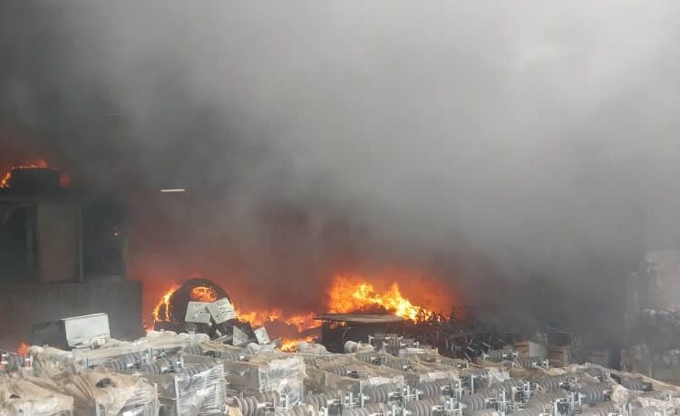 Incendie au dépôt des transformateurs d&rsquo;EDG