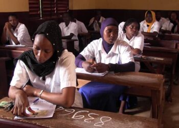 Kankan : les premières épreuves du baccalauréat unique lancée.