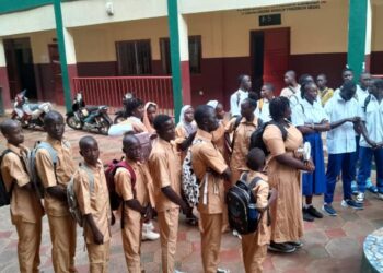 Kankan : Une rentrée scolaire morose constatée dans plusieurs écoles publics et privés.