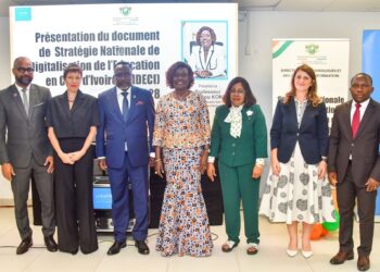 Transition numérique:  La Côte d’Ivoire lance sa stratégie de numérisation de l’éducation