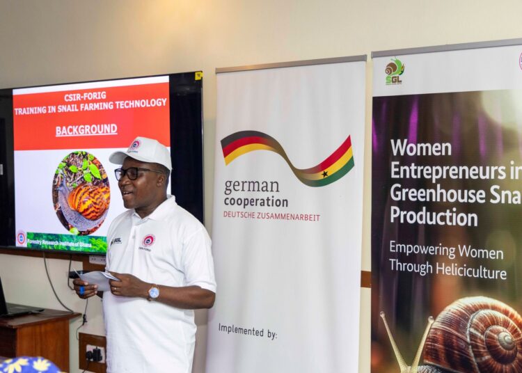 Autonomisation des femmes:  Héliciculture : La GIZ forme des femmes au Ghana